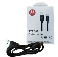CABLE MOTOROLA TIPO C EN CAJA
