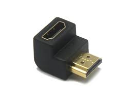 ADAPTADOR HDMI MACHO A HEMBRA 90°