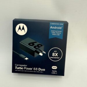 CARGADOR MOTOROLA DUO 68W USB + C + CABLE C A C