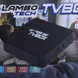 TV BOX 4K 5G ANDROID 13.0 CON MAGIS INCLUIDO LAMBO TECH