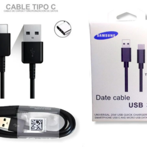 CABLE SAMSUNG TIPO C EN CAJA TURBO