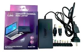 CARGADOR NOTEBOOK CON FICHA HP Y LENOVO