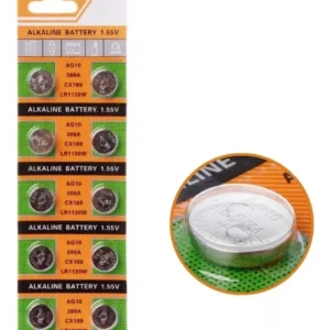 PILA AG10 389A CX189 LR1130W PACK X 10U